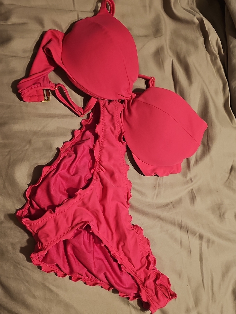 Victoria's Secret Hot Pink Bikini Set